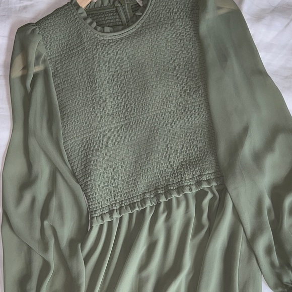 Wilfred Rosalyn Dress in Sage Green - Picture 5 of 8